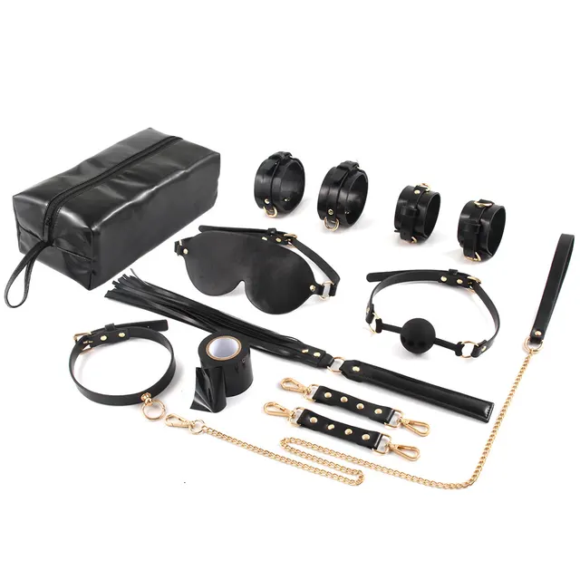 Sm Bondage And Discipline Props Storage Bag Set Of 8 Pieces - Shop at LoveMi