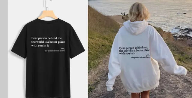 Women's Plush Letter Printed Kangaroo Pocket Drawstring Printed Hoodie Unisex White - Shop at LoveMi