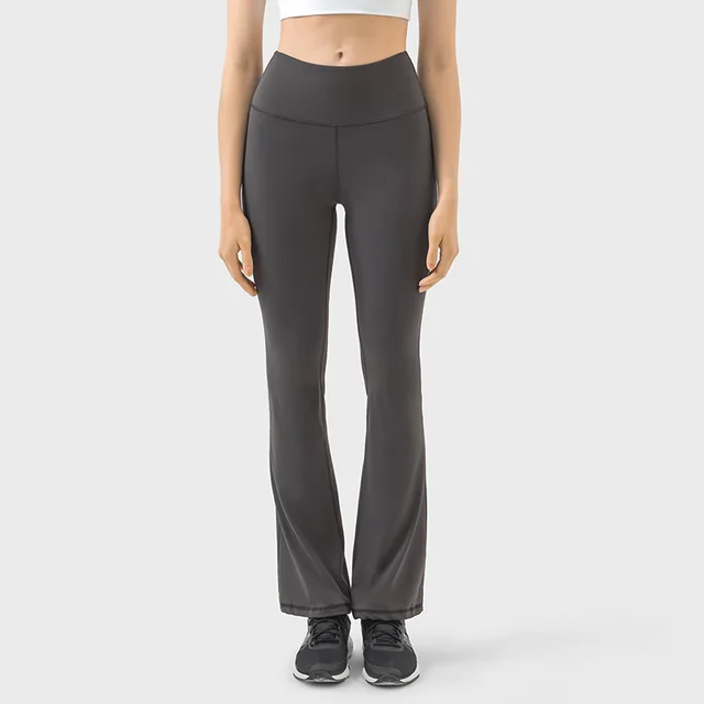 Versatile Fashion Sports Casual Pants For Women Graphite Gray New - Shop at LoveMi