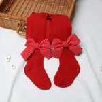 Red Pinstripe Bow