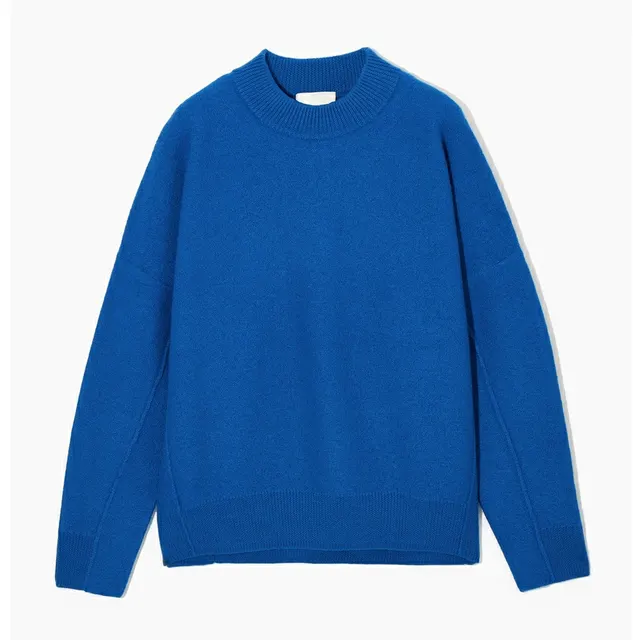 Women's Casual Raglan Sleeve Sweater Dark Blue - Shop at LoveMi