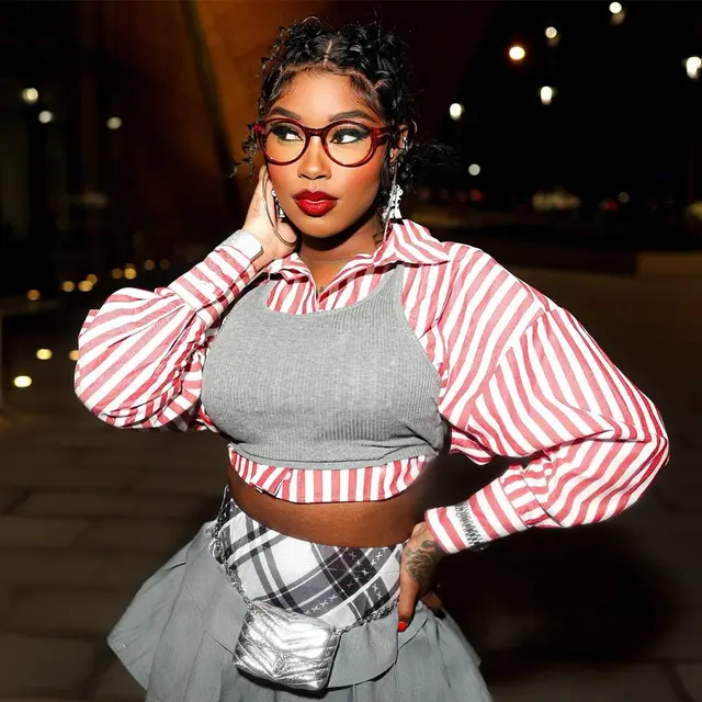 Navel Striped Two piece Long sleeved Shirt Red And White Stripes - Shop at LoveMi