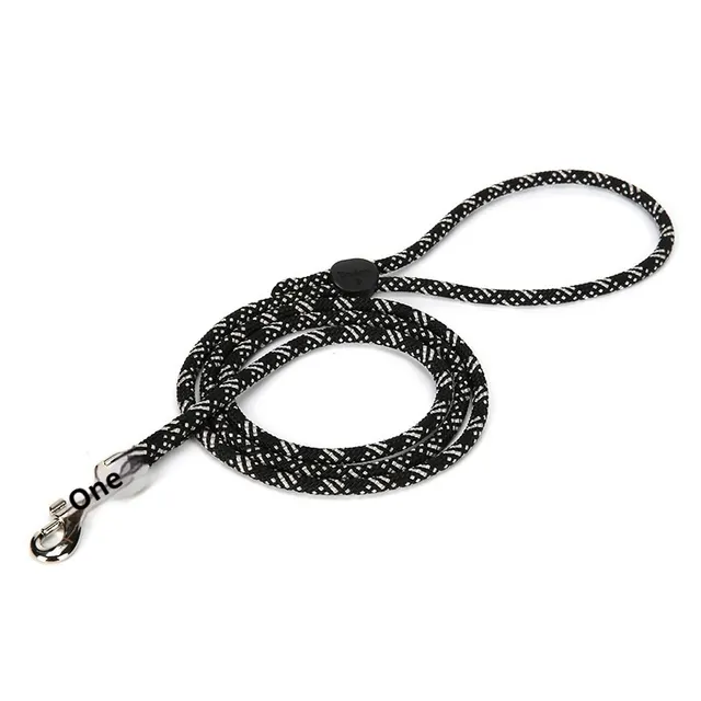 Colorful Color Sliding Adjustable Pet Leash Black - Shop at LoveMi