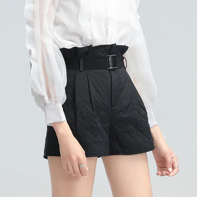 Small All matching Straight Shorts Autumn New Black - Shop at LoveMi