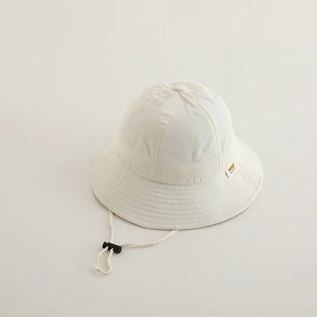 Bucket Hat Spring New Sun proof Solid Color Quick drying White - Shop at LoveMi