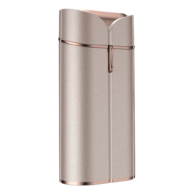 Double headed Rechargeable Unisex Private Mini portable Lady Shaver Rose Gold - Shop at LoveMi
