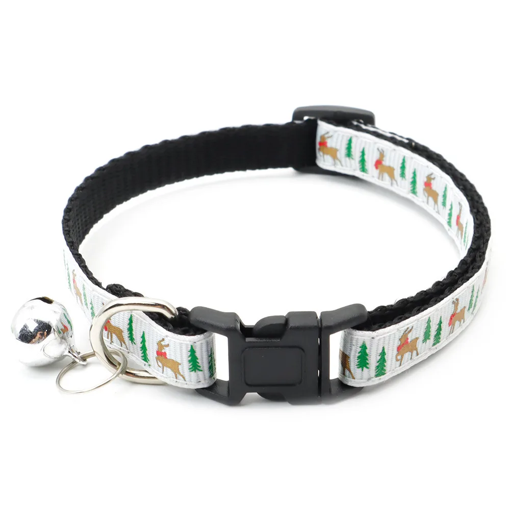 Christmas Bell Dog With Pet Collar Decoration White - Shop at LoveMi