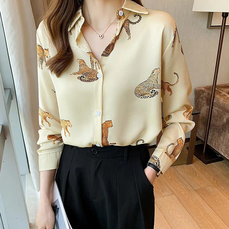 Autumn Fashionable Retro Style Top - Yellow