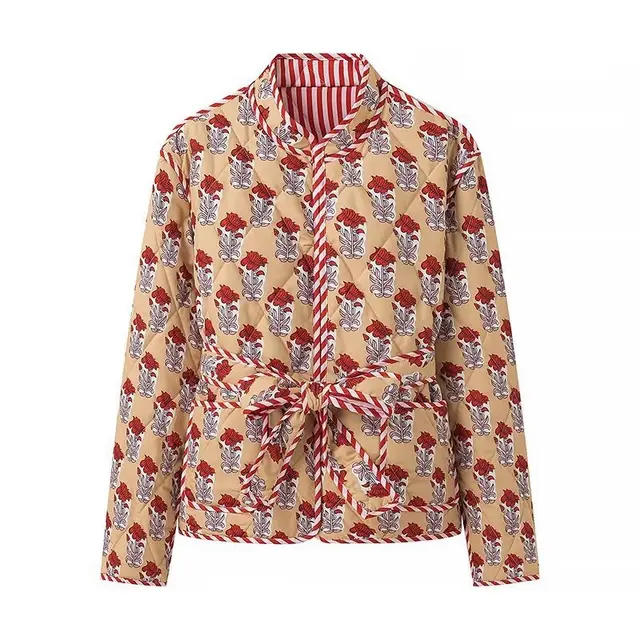 Street Fashion Printed Both Sides Wearable Cotton Clothes Coat Duplex Printing - Shop at LoveMi