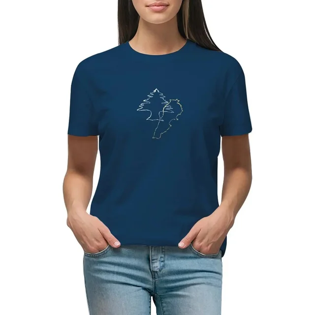 3D Digital Printing Casual Round Neck Short Sleeves Navy Blue - Shop at LoveMi