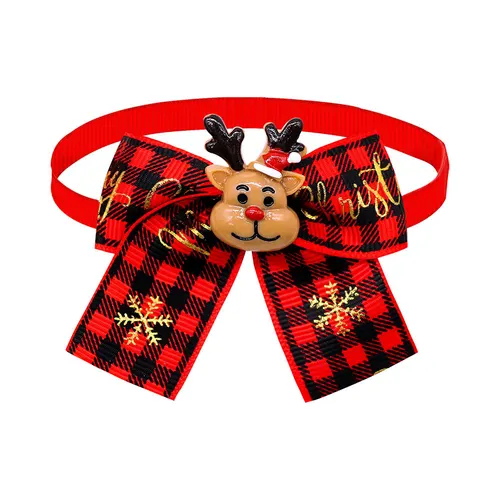 Christmas Doll Pet Dog Cat Bow Tie Accessories Tree Decoration Bt3513 - Shop at LoveMi