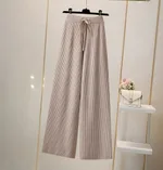 Khaki Wideleg Pant