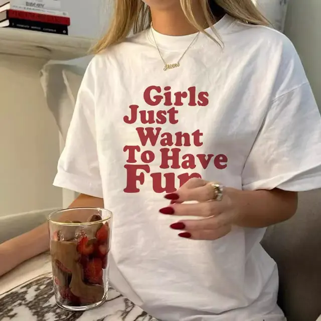 Women's Loose Casual Fashion Letters Short Sleeve T shirt Top Summer W113076C - Shop at LoveMi