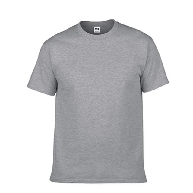 Thick T shirt Jie Dan HA00 Hammer Cotton Short Sleeve TEE Blank T shirt Customization Graphite Heather Gray - Shop at LoveMi