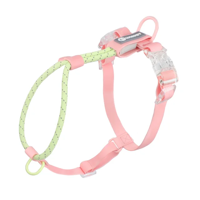 Dog Traction Vest style Pet's Chest back Suit Pink - Shop at LoveMi