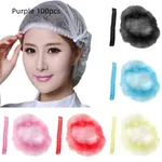 Purple 100Pcs