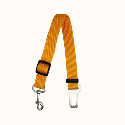 Pet Supplies Car Retractable Adjustable Safety Belt Orange - Shop at LoveMi