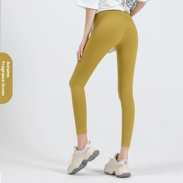 Yoga Pants Women's Slimming Outside Wear Fitness Pants Autumn Green - Shop at LoveMi