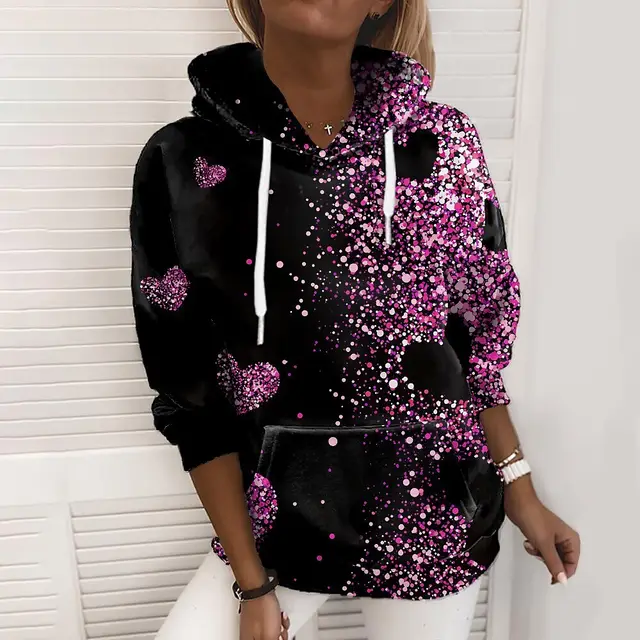 New Comfort Loose Casual Hooded Sweater G44W137 - Shop at LoveMi