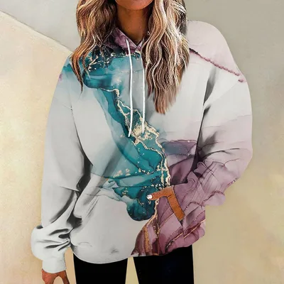 New Comfort Loose Casual Hooded Sweater G44W177 - Shop at LoveMi