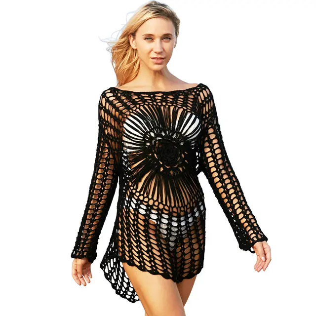 Fashion Personality Women's Beach Vacation Blouse Women Black - Shop at LoveMi