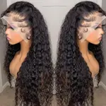 Black Long Curly Hair
