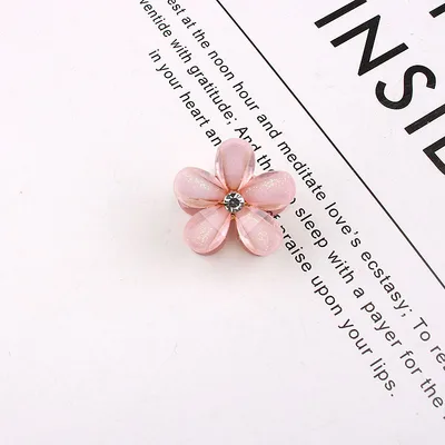 Mini Flowers Small Hair Accessory Hair Accessories Trumpet Simplicity Pink - Shop at LoveMi