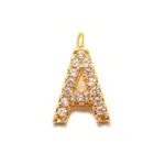 Gold Large Letter A