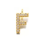 Gold Large Letter F