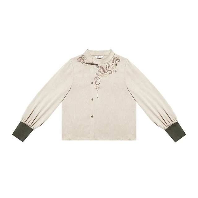 Embroidered Vest Cardigan Inner Wear Blouse Bloomers Top - Shop at LoveMi