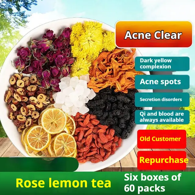 Rose Lemon Slice Beauty And Beauty Brewing Scented Tea Rose Lemon Tea 6 Servings - Shop at LoveMi