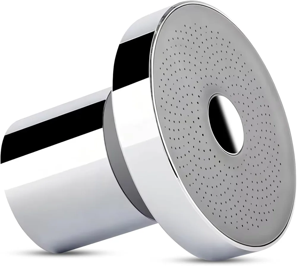 Supercharged Shower Chlorine Removal Shower Head Bathroom Concealed Filter Top Spray Silver - Shop at LoveMi