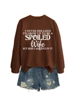 Brown White Font