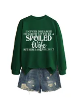 Dark Green White Font