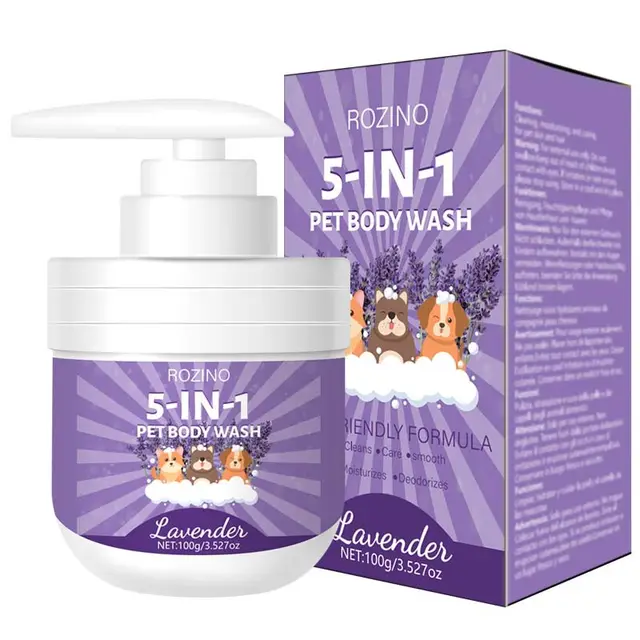 Sterilization Deodorant Lasting Fragrance Pet Shower Gel 100G - Shop at LoveMi