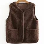 Brown Zipper Style