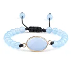 Blue Jade Egg Shape