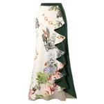 Long Green Skirt