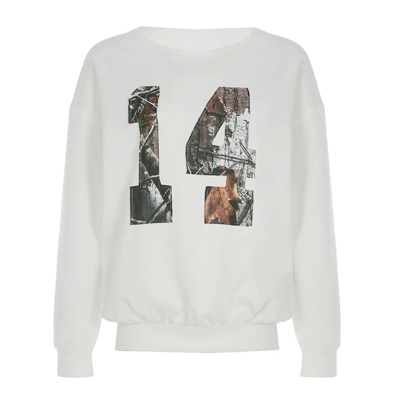 European And American Fashion Patch Frayed Leopard Print Digital Sweater Leopard - Shop at LoveMi