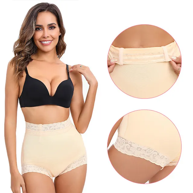 European And American Hip Lifting Safety Pants Waistband Skin Colour - Shop at LoveMi