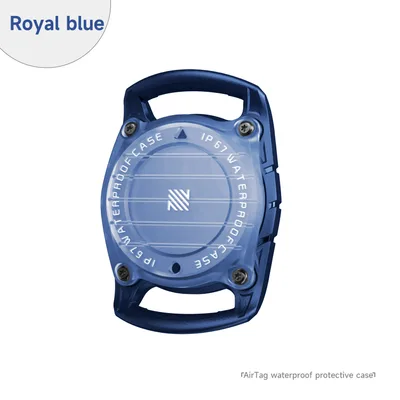 Airtag Seal Waterproof Protective Case Drop resistant Anti lost Tracker Protective Case Sapphire Blue - Shop at LoveMi