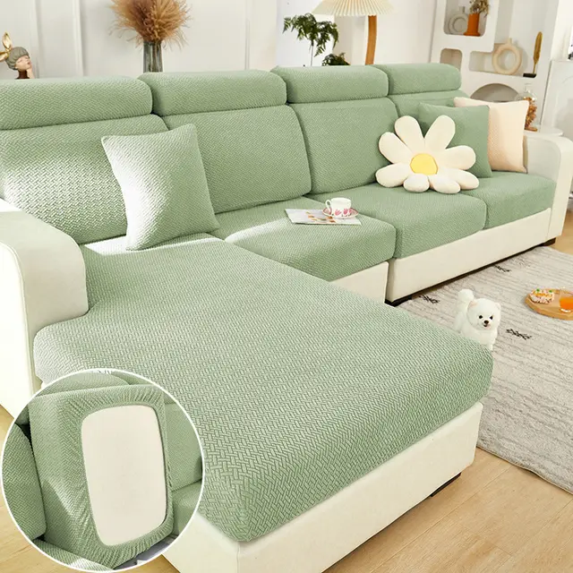 Elastic All inclusive Four Seasons Universal Cover Towel Sofa Cushion Cover Fruit Green - Shop at LoveMi