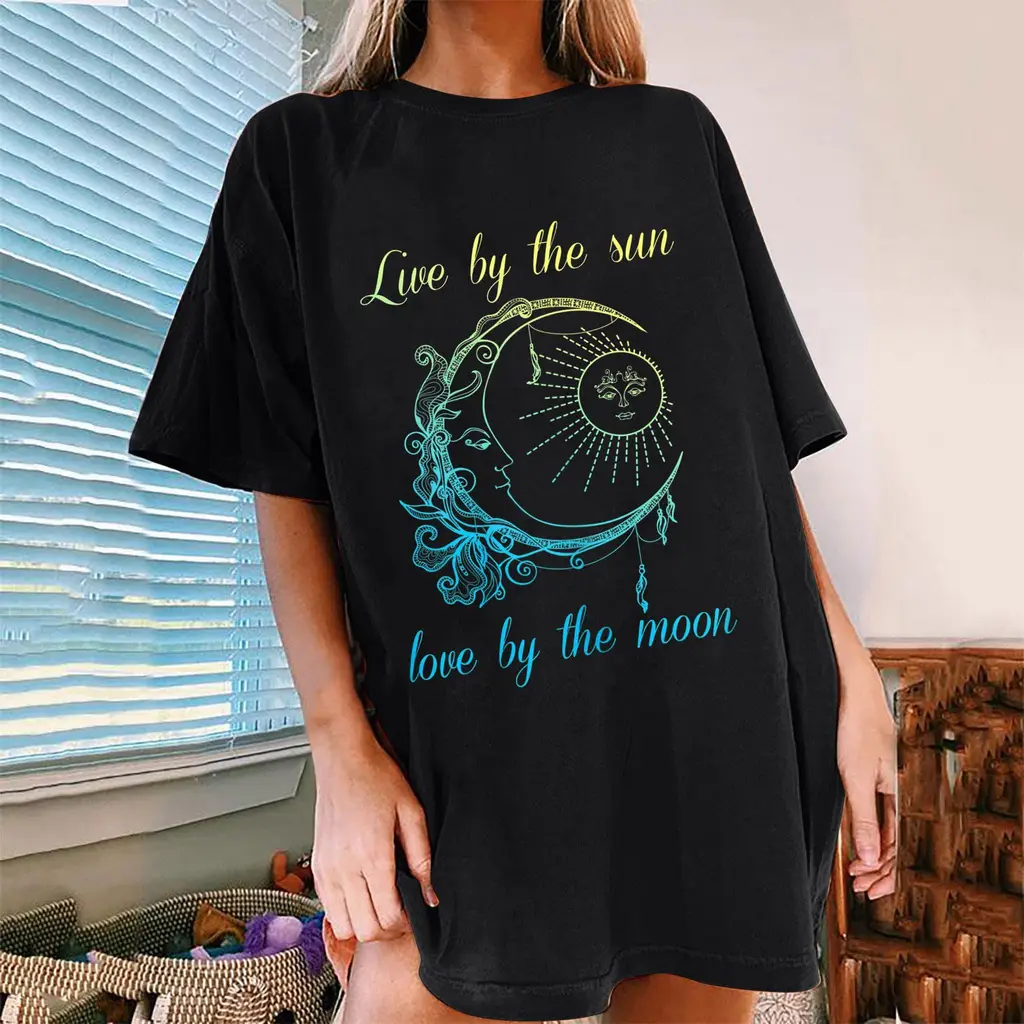 Women's Plus Size Mid-length Round Neck Short-sleeved T-shirt - 01Style