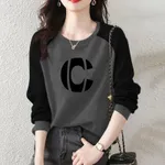 Letter C Gray