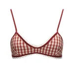 Red Plaid Corset