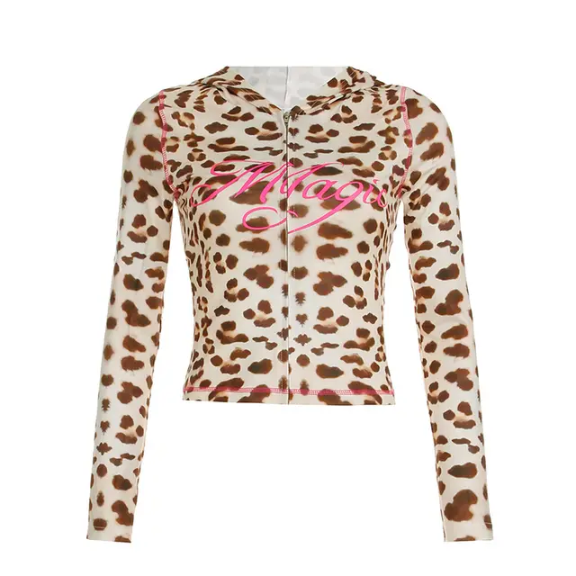 Letter Printed Full zip Cardigan Bootcut Trousers Yellow Top - Shop at LoveMi