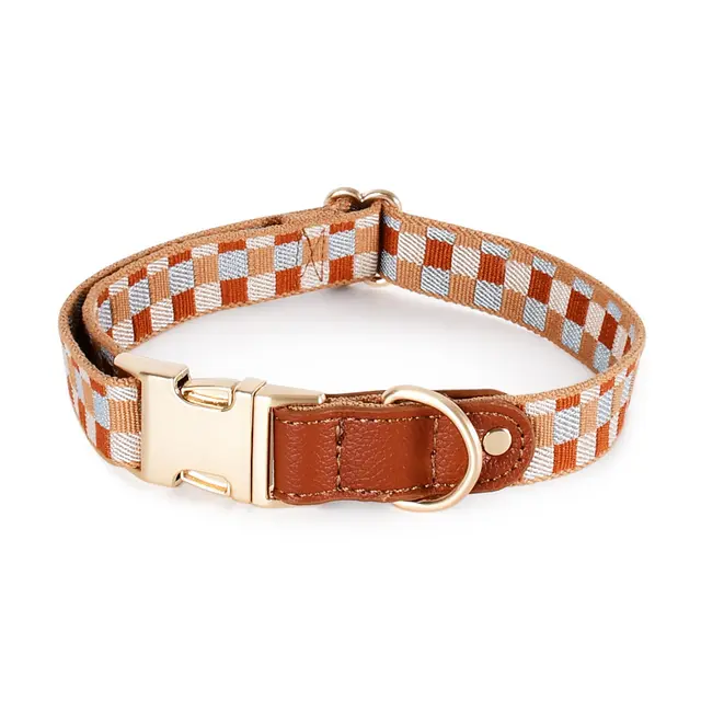 I shaped Pet Chest Harness Traction Rope Collar Brown - Shop at LoveMi