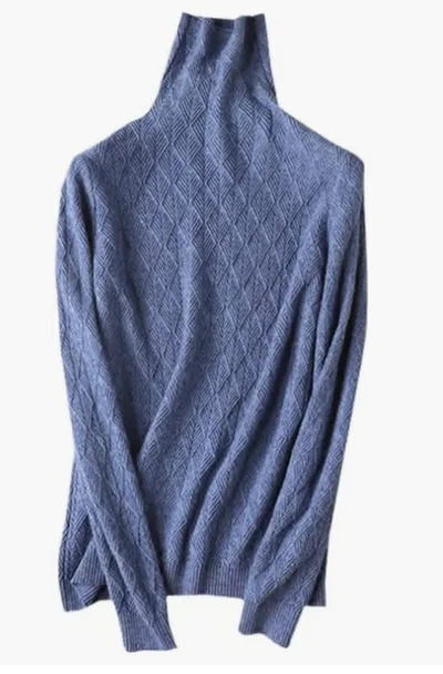 Autumn And Winter Woolen Sweater For Women Thickened Flower Orchid - Shop at LoveMi