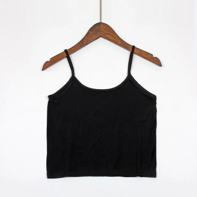 Camisole Women's Loose Tank Top Black - Shop at LoveMi