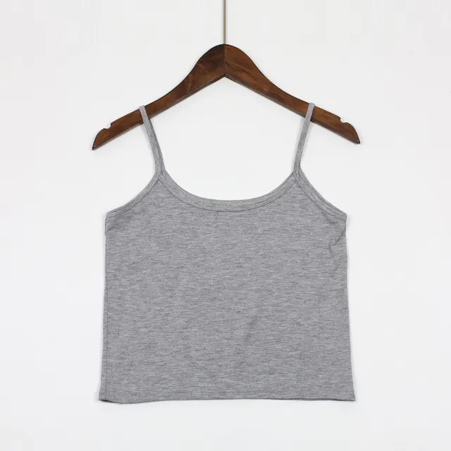 Camisole Women's Loose Tank Top Gray - Shop at LoveMi